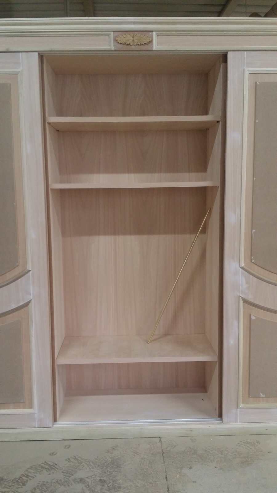 Armadio scorrevole decorato