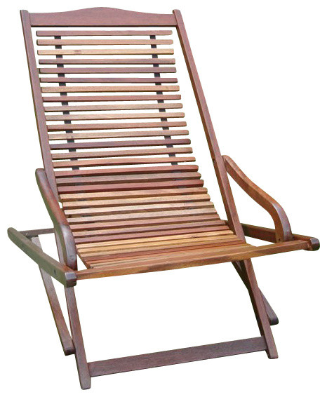 Vifah Relaxer Hardwood Chaise Lounge