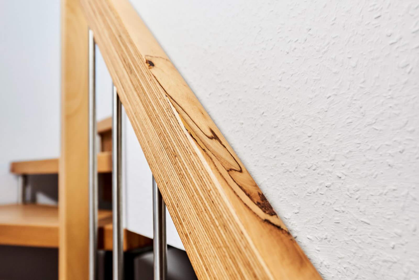 консольная лестница из BauBuche