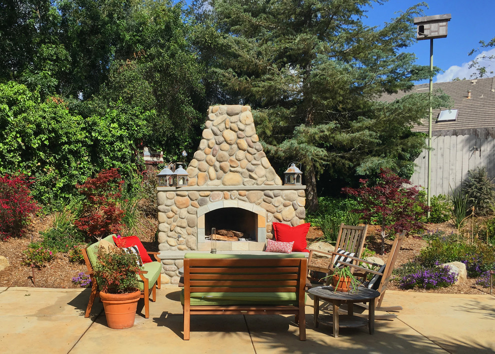 Patio - rustic patio idea in San Diego