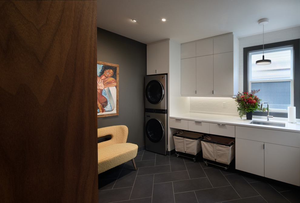 Kopachuck Remodel - Modern - Laundry Room - Seattle - by Madera ...