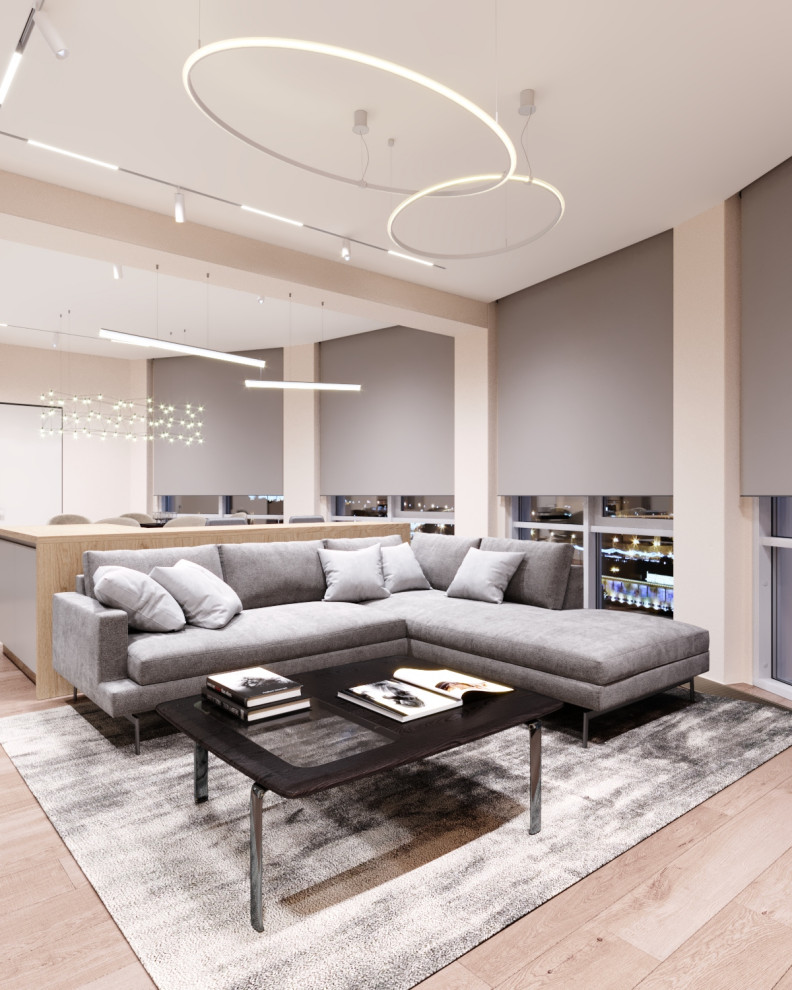 Спарка, трехкомнатная квартира в ЖК Европейский