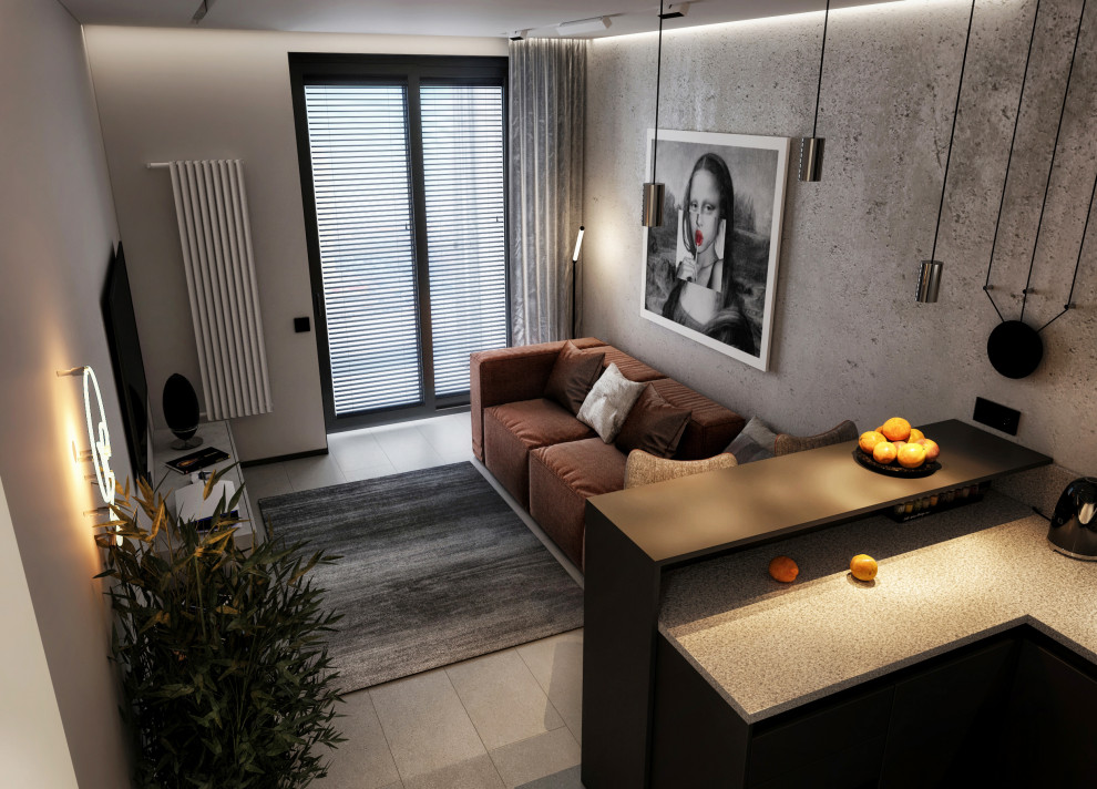 Дизайн-проект В ЖК "Булгаков" г. Сургут.