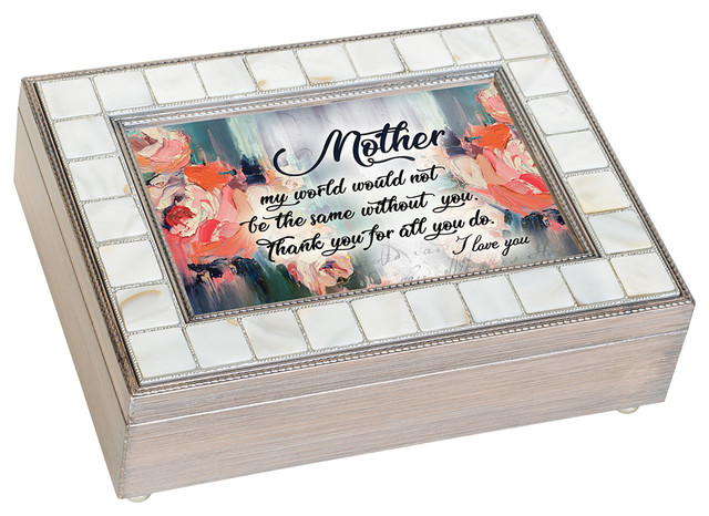 Music Keepsake Box Mother Thank You I Love You Beach Style Decorative Boxes By New And Exciting Dicksons And Jozie B