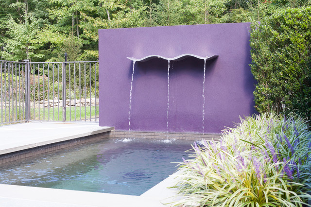 Darien Artful Landscape contemporary-pools-and-hot-tubs