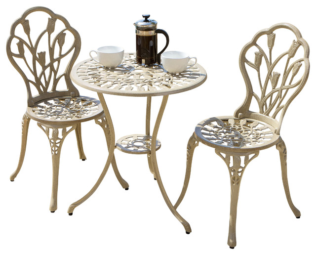 Sonoma Bistro Set, Sand Sonoma Bistro Set, Sand
