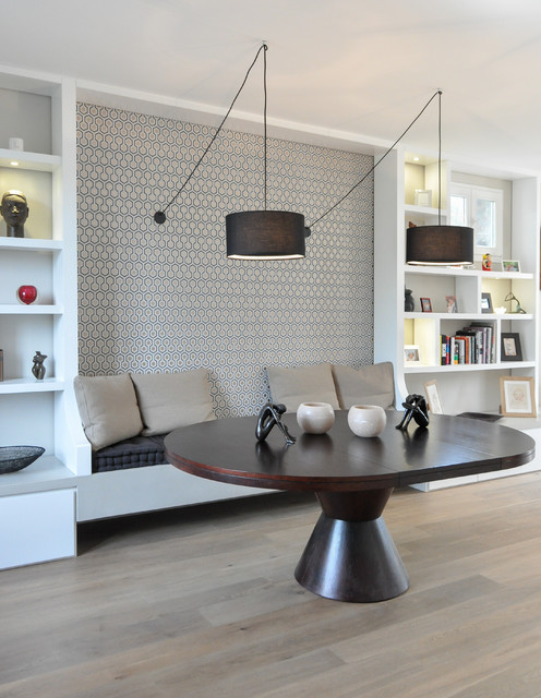 Saint-Cloud, 180m&sup2; contemporary-dining-room
