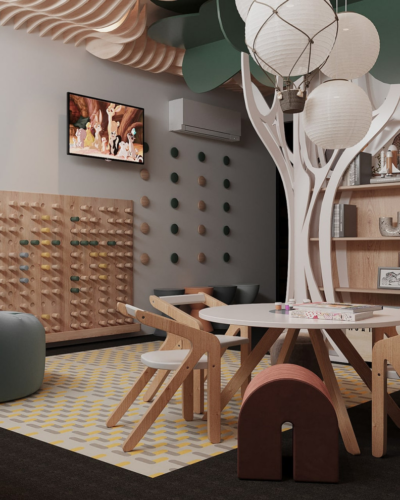 Детская комната с санузлом в Бизнес Центре