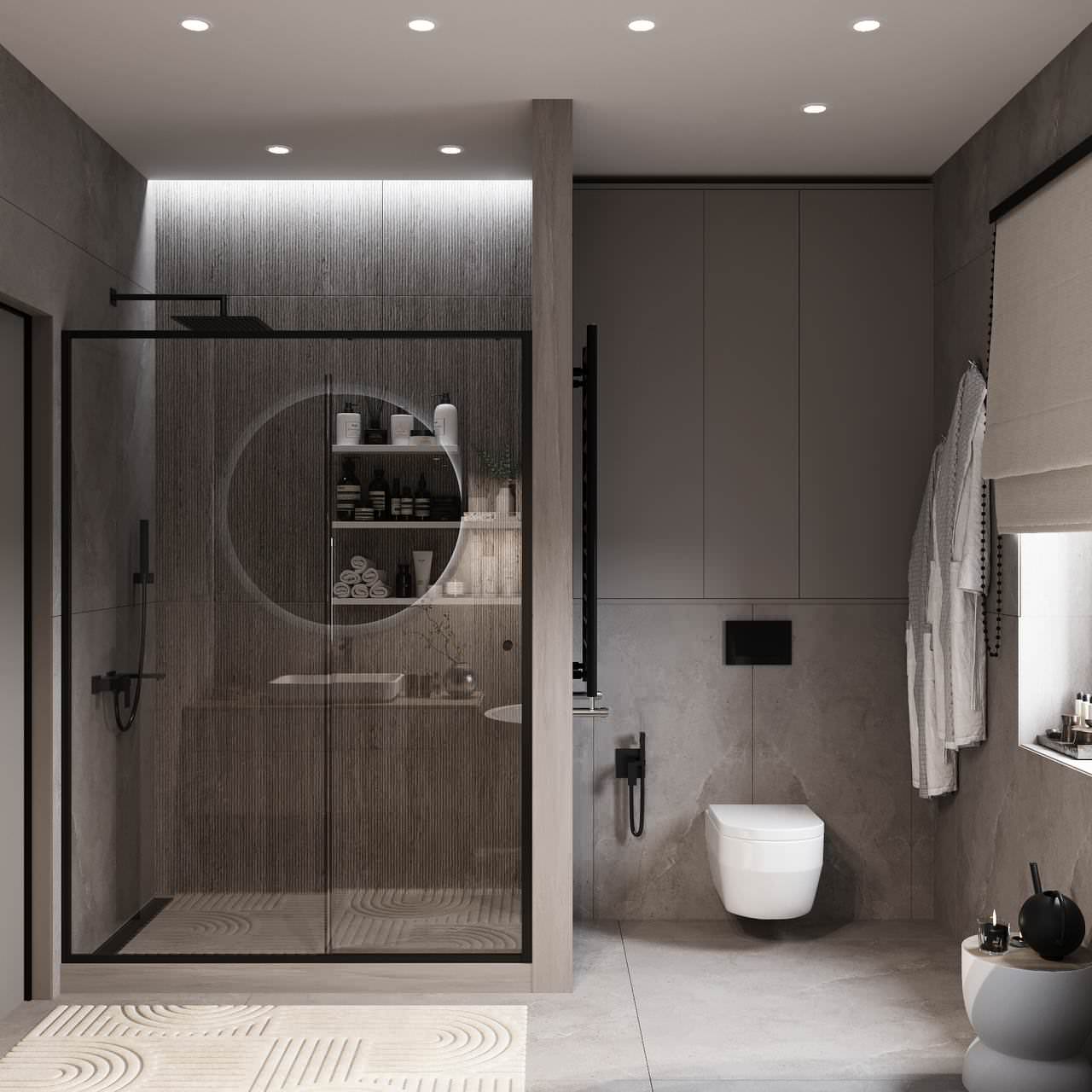 ДИЗАЙН ПРОЕКТ С ОЛИВКОВЫМИ ОТТЕНКАМИ