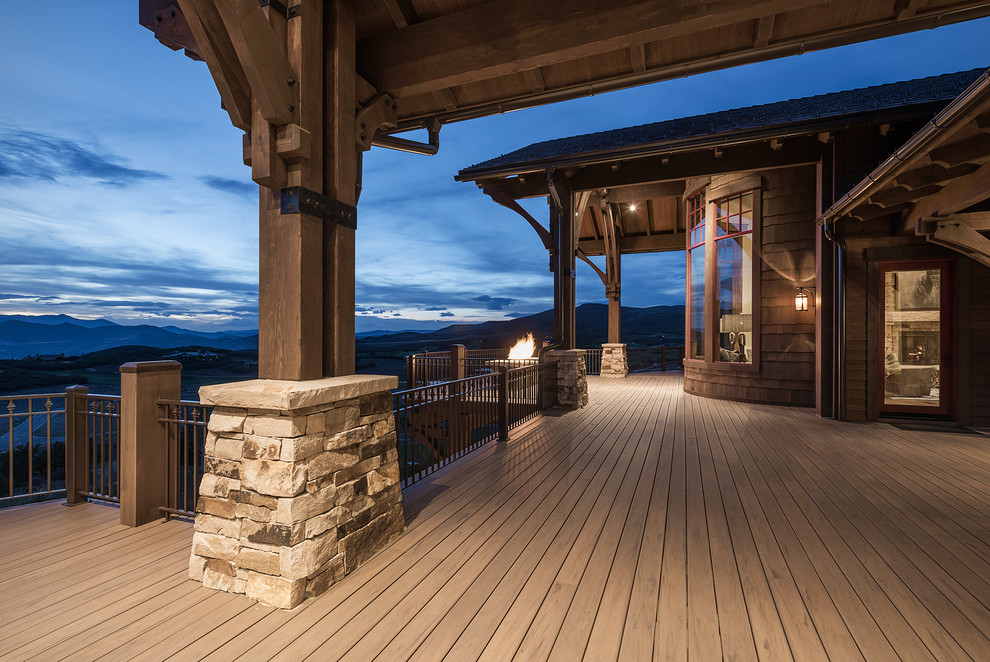 Inspiration for a traditional deck in Salt Lake City.