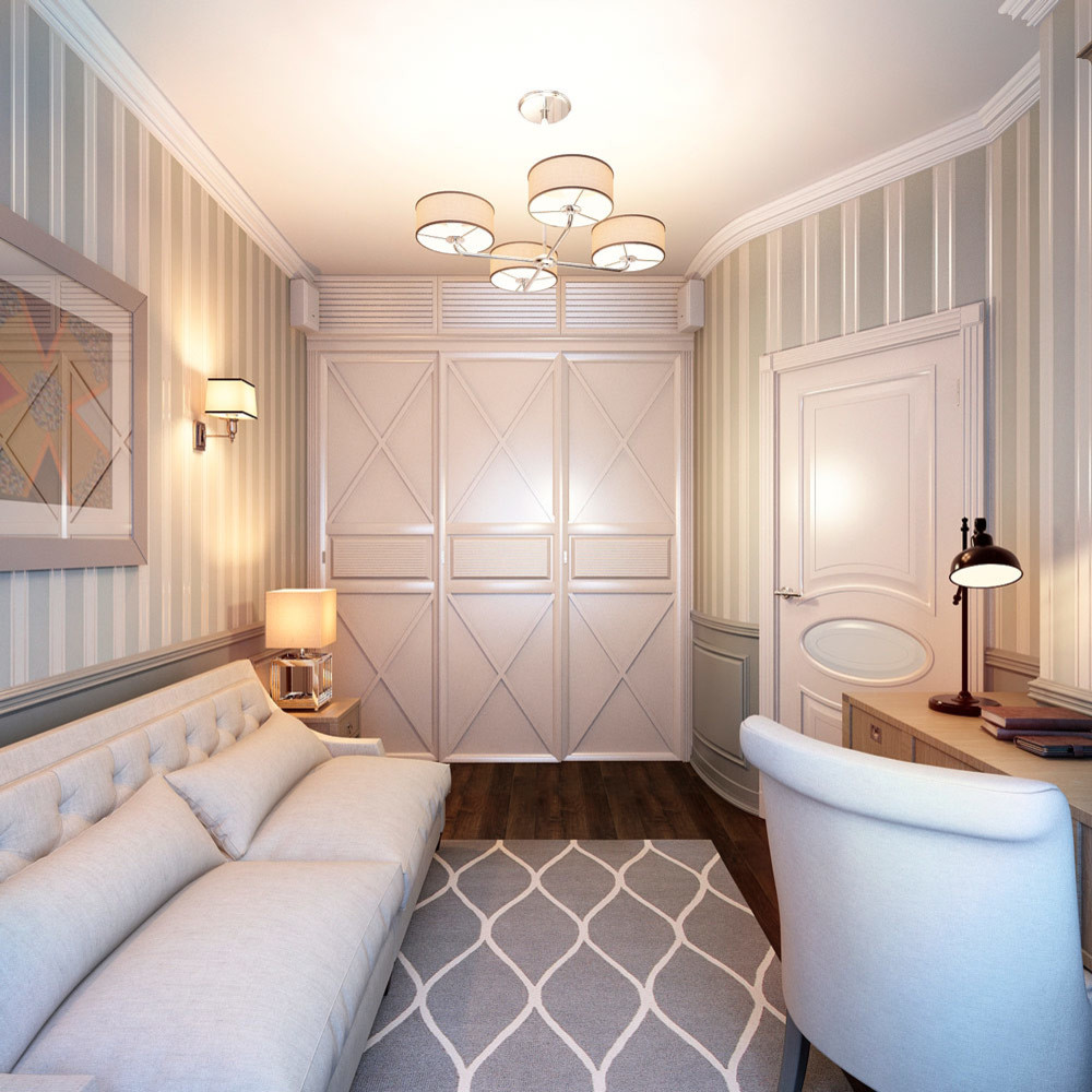 «Лёгкое обаяние буржуазии» дизайн-проект и декорирование квартиры