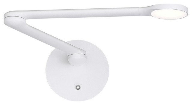 Reflex 24" LED Swing Arm 3000K - Modern - Swing Arm Wall Lamps - by  Lighting New York | Houzz