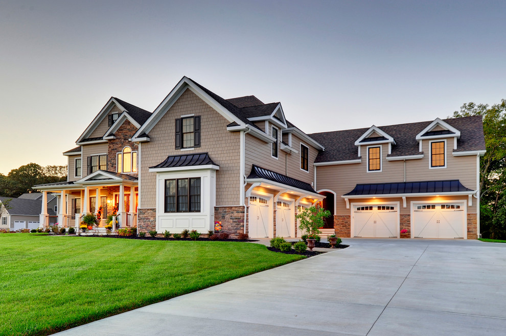 Exterior Traditional Exterior Philadelphia by Echelon Custom Homes