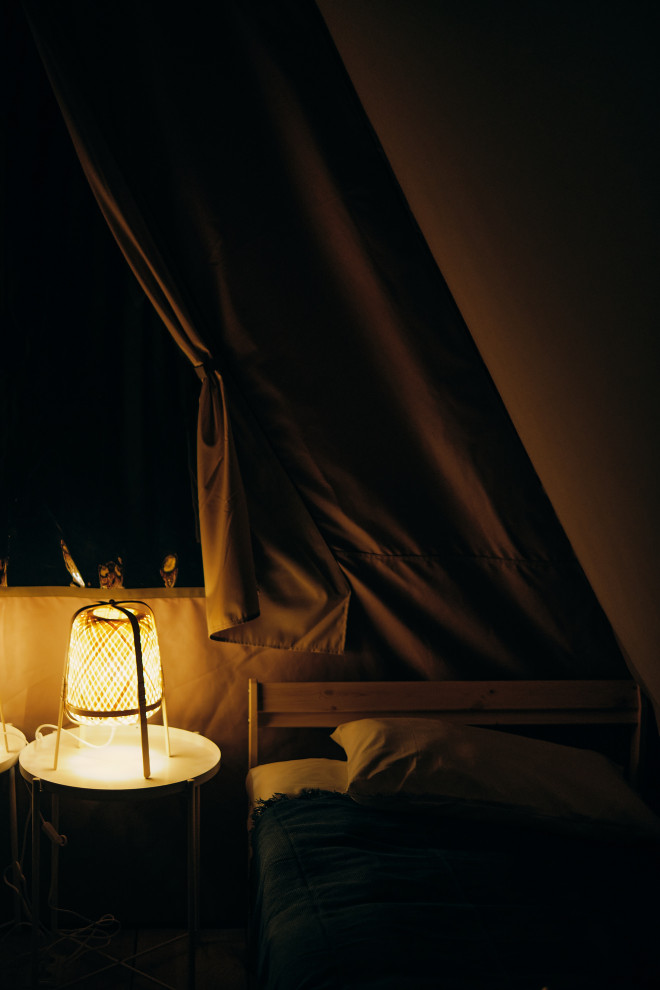 Оформление номеров эко-отеля Мир Алтай