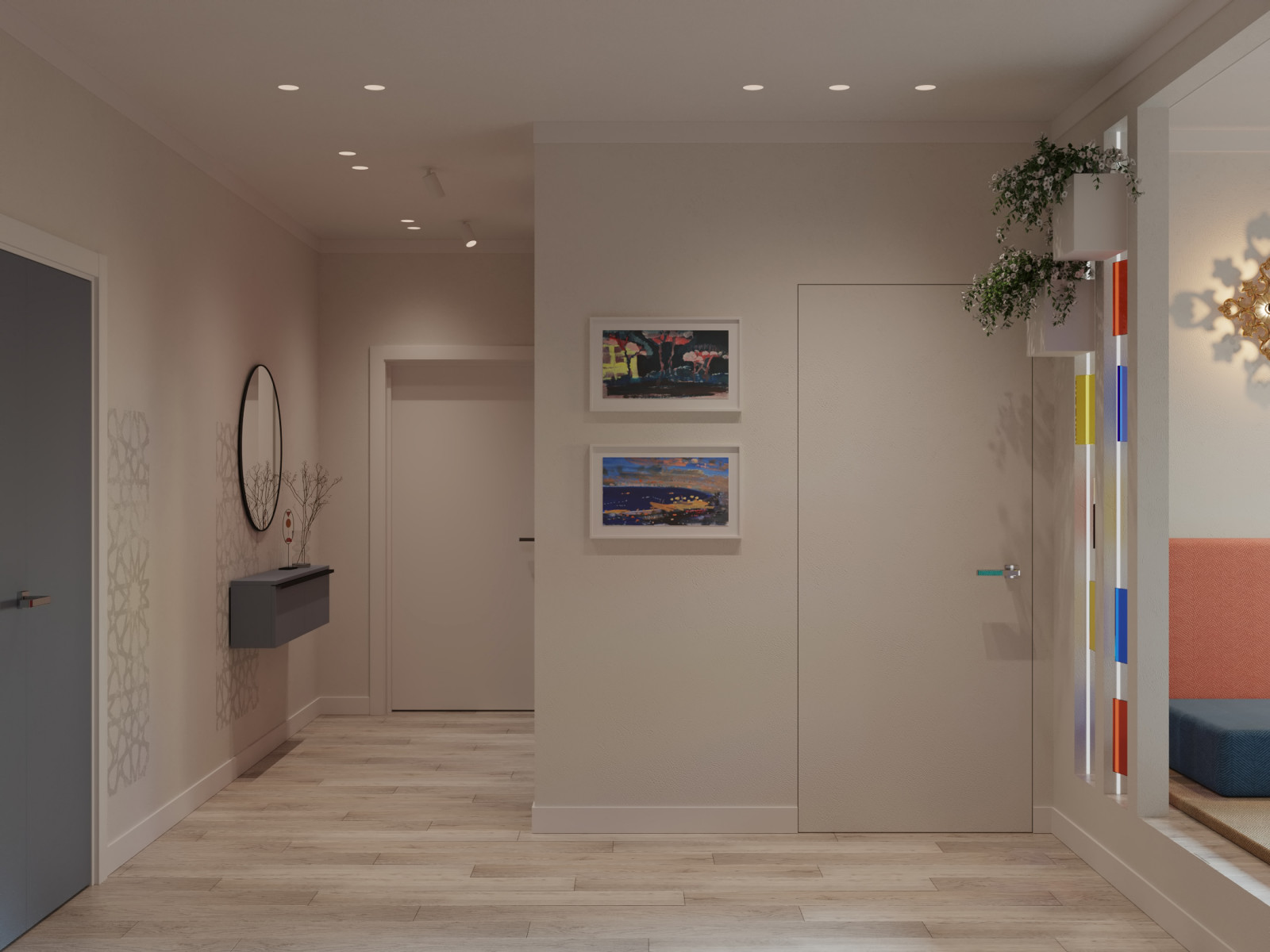 Дом Форм. Прихожая, рекреация.