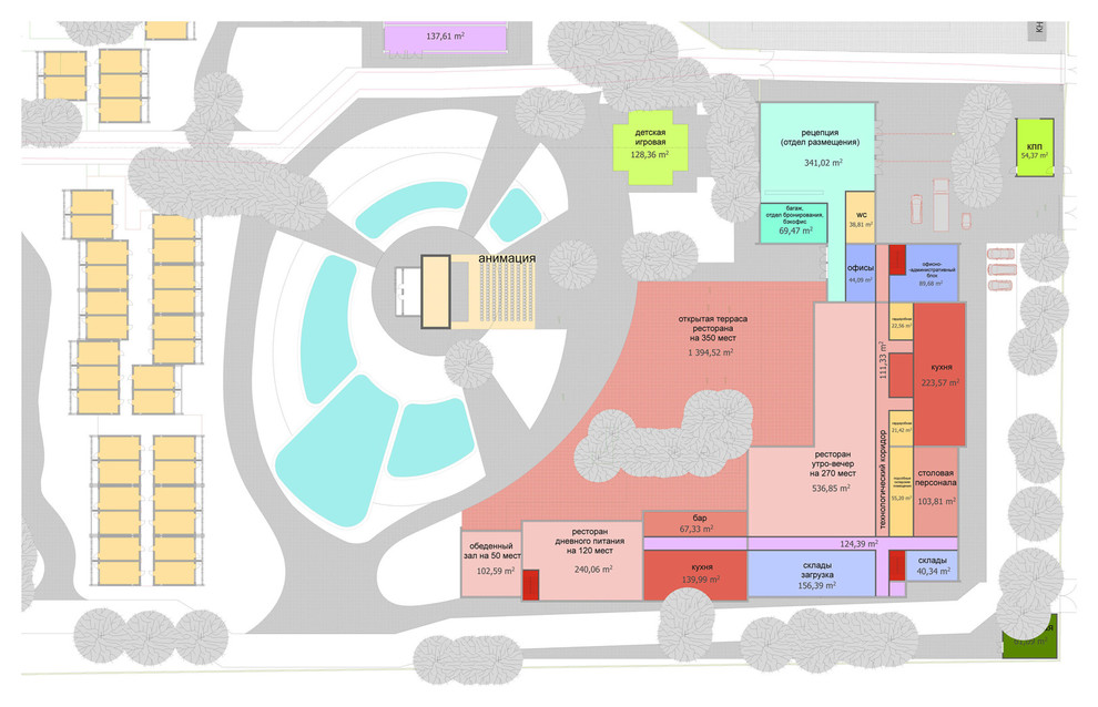 Реконструкция пансионата в Г. Анапа