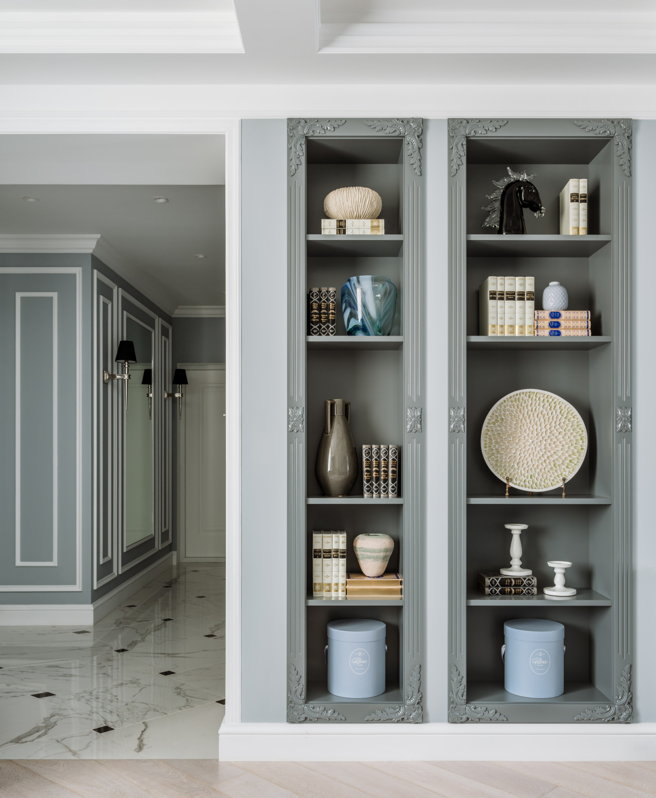 Стилизация квартиры в ЖК Мосфильмовский