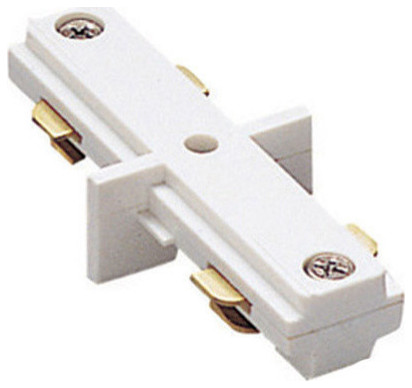 WAC Lighting J2 Track Connectors, White, I Connector