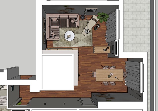 Casa nuova ed uno stile da creare - Progetto in corso contemporary