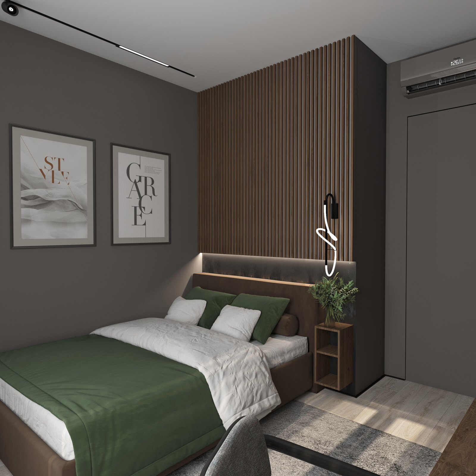 Пространство для семьи с двумя детьми. Москва, ЖК Западный порт