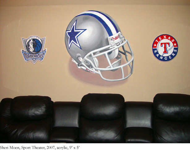 When Boy's Start Decorating contemporary-home-theatre