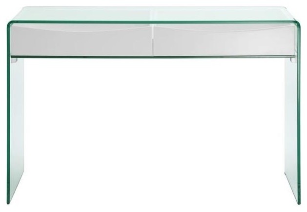 Ibiza High Gloss White Lacquer With Gl Console Table Ibiza High Gloss White Lacquer With Gl Console Table