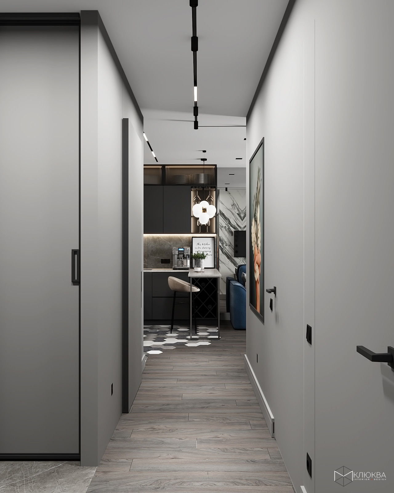 Проект квартиры ЖК "Оранж Парк", г. Москва