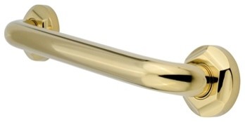 Kingston Brass 30" X 1-1/4" O.D Grab Bar, Polished Brass