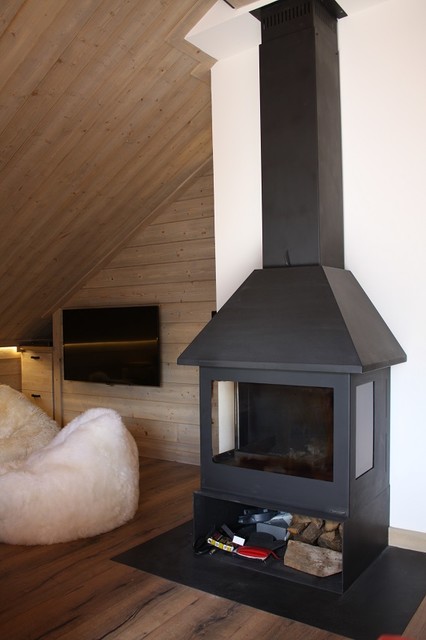 Duplex Meribel rustikal-kueche