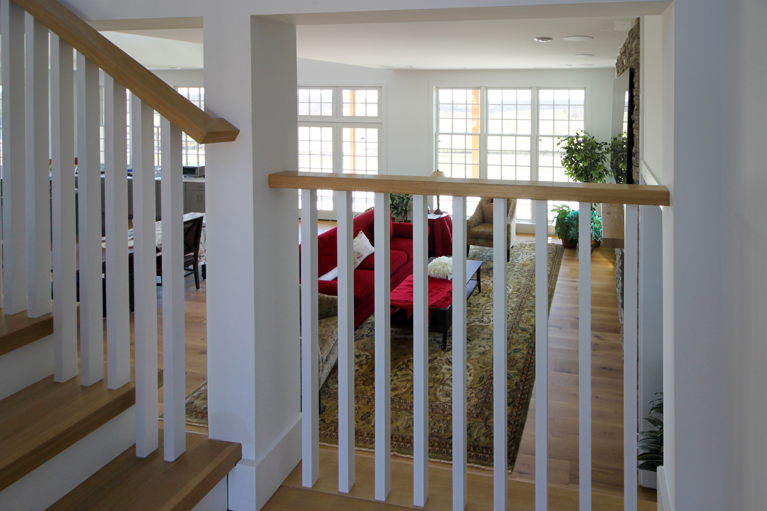 91_U-Shaped Floating Staircase Surrounded by Bucolic Mountain Views, Winchester,