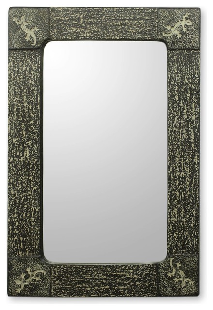 Vintage Gecko Wall Mirror