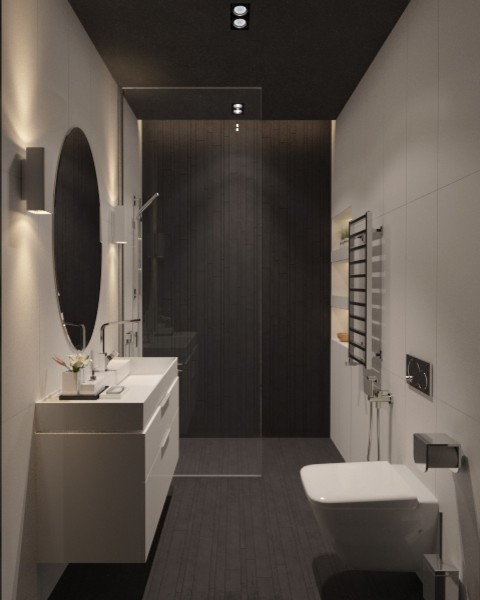 Интерьер 200м2 в КП Истра Вилладж Парус