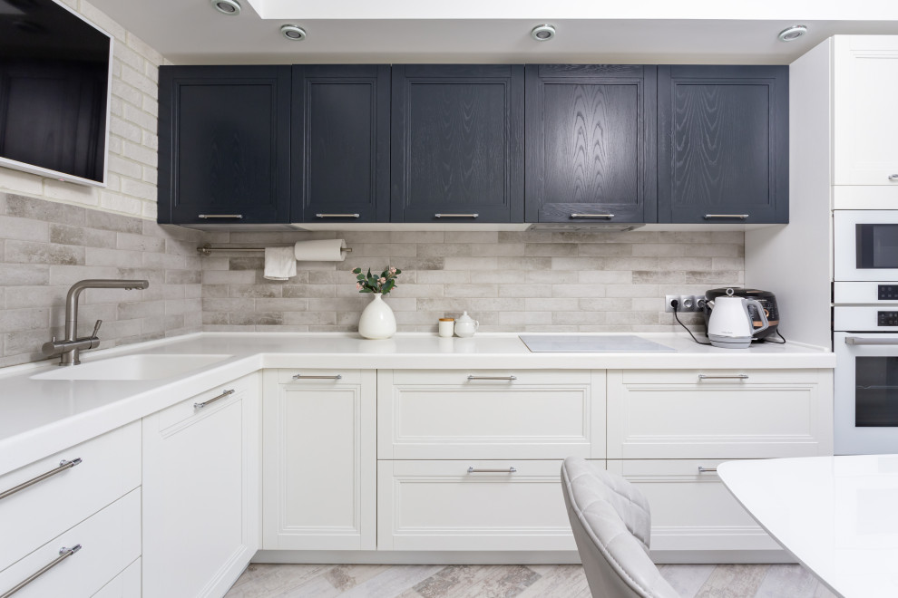 Современная, угловая кухня!