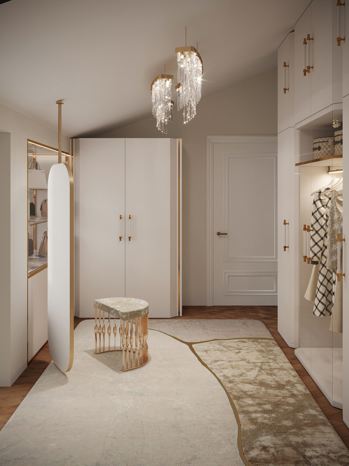 Проект двухуровневой квартиры на ул.Тверская