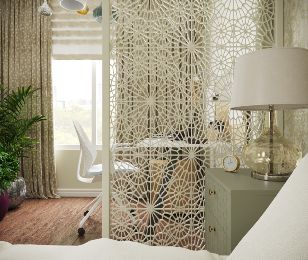 Дизайн проект для молодой семьи в ЖК Уфимский Кремль