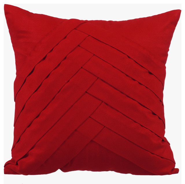 red pillow cases