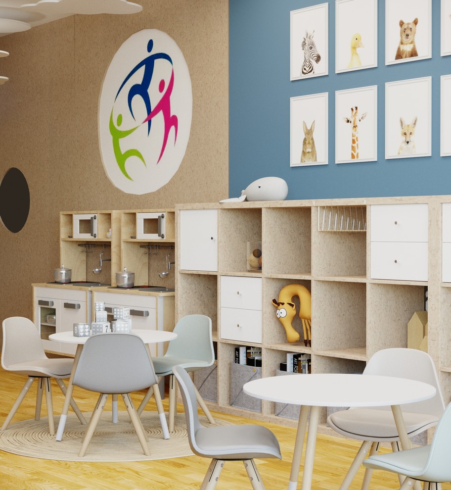 Проект детской игровой комнаты в фитнесс-центре "Румянцево"