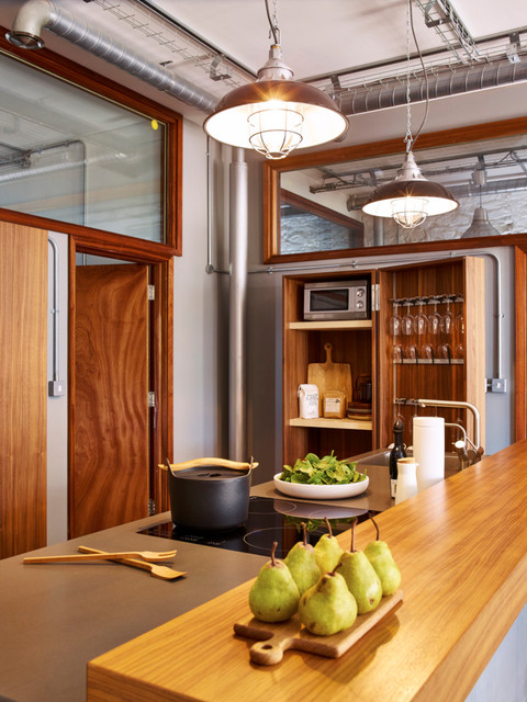 Converted Warehouse eclectic-kitchen