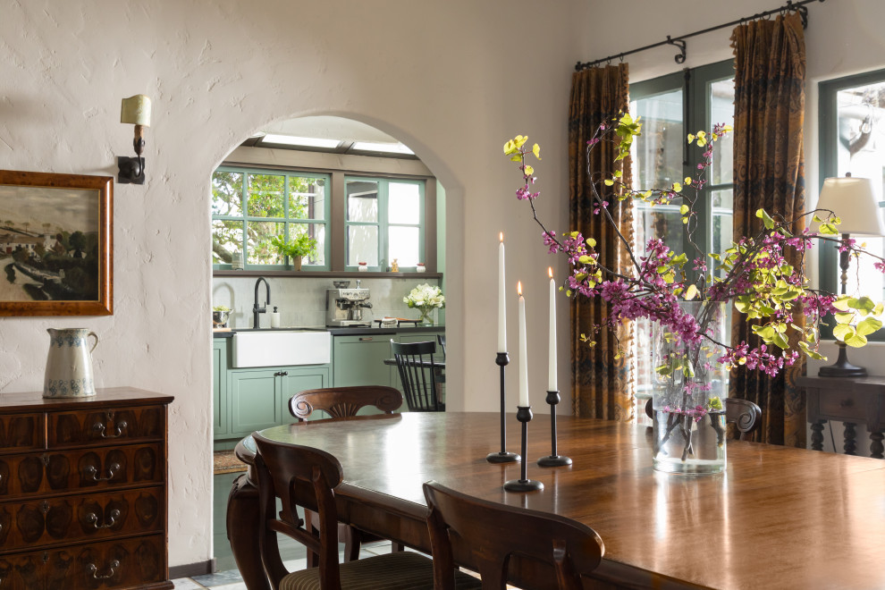 Historic Spanish Revival - Mediterranean - Dining Room - San Francisco ...