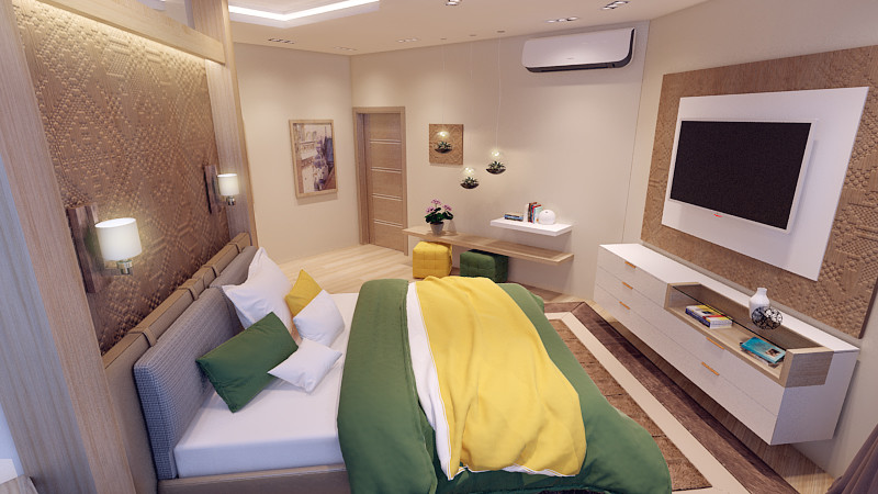 ДИЗАЙН ГОСТЕВОЙ СПАЛЬНИ