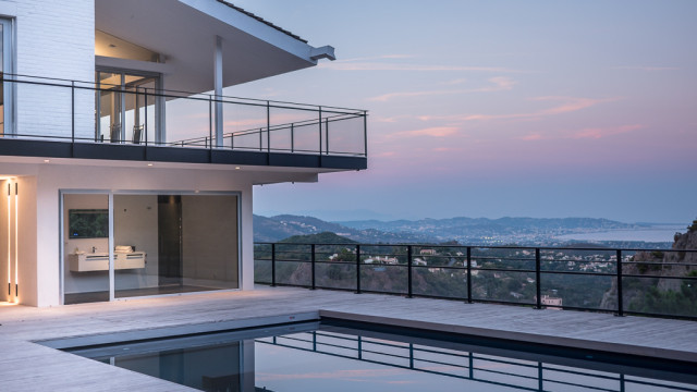 Villa L - Cannes moderne-pool