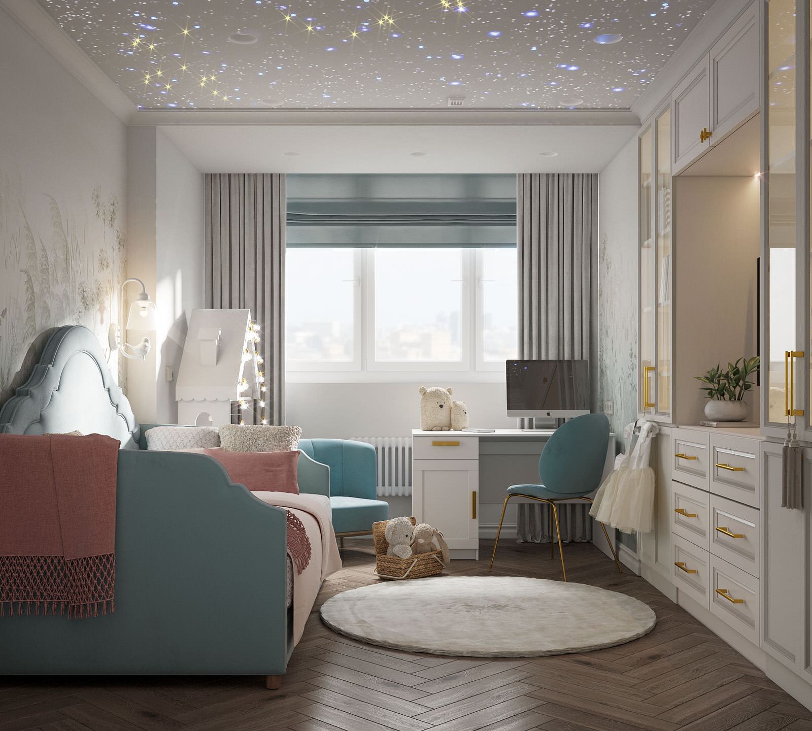 Детская девочки в ЖК Лучи