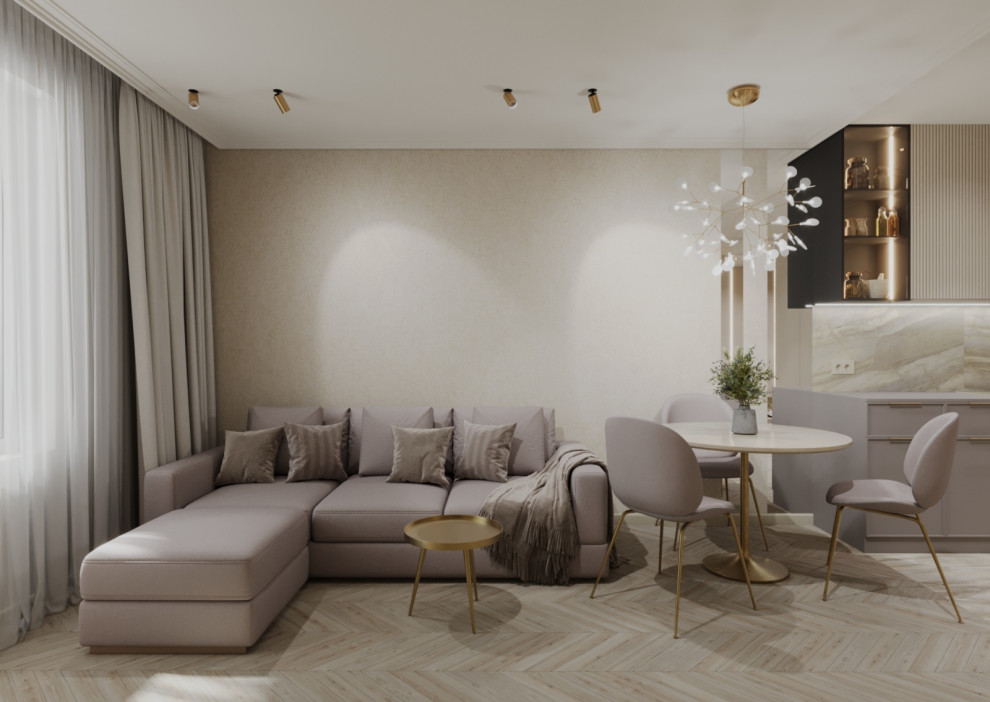 Интерьер 1-но комнатной квартиры_ ШАУМЯНА, 28