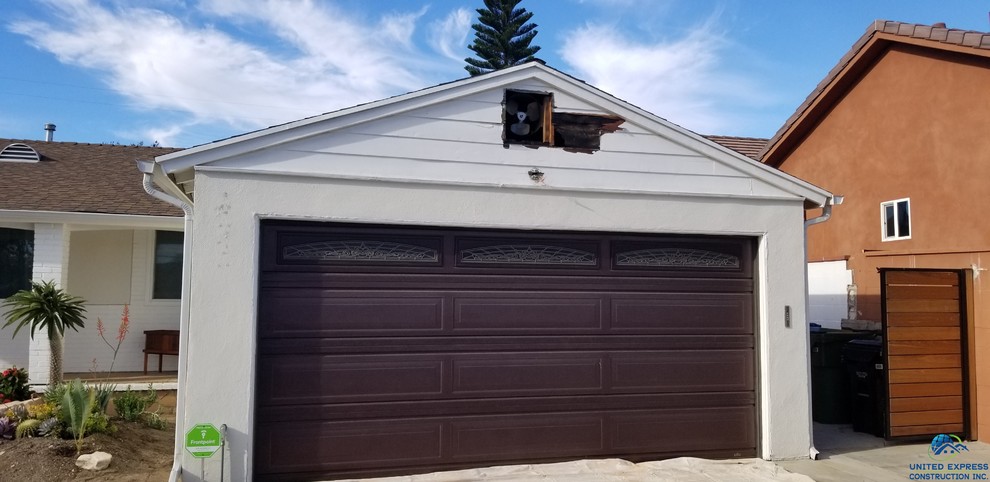 Stucco installation in North Hollywood