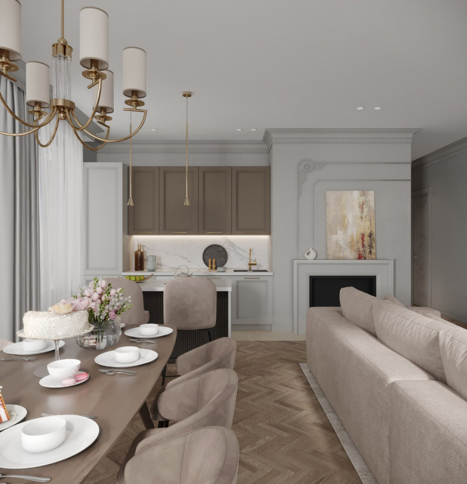 Гостинная в стиле Арт Деко