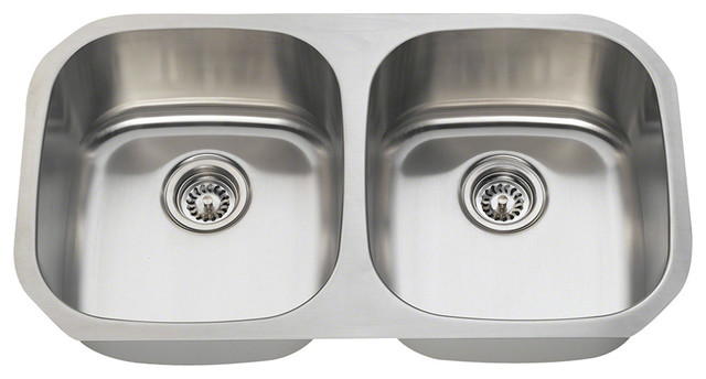 MR Direct 502 Double Bowl Stainless Steel Sink