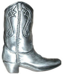 Cowboy Boot Knob, Antique Bronze, Right