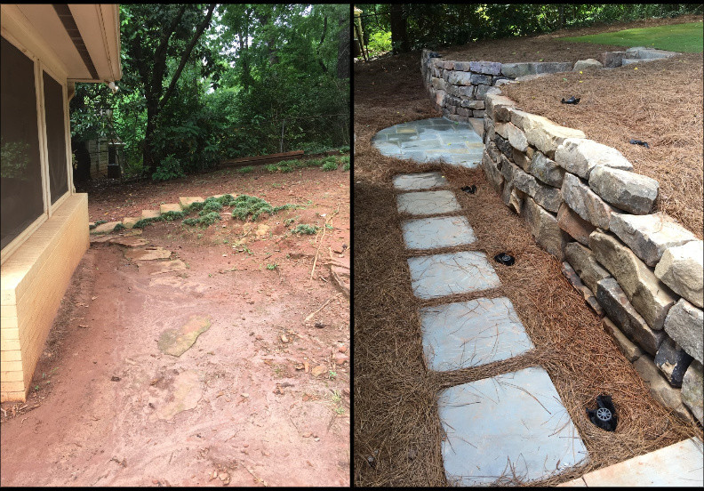 Druid Hills Back Yard Renovation