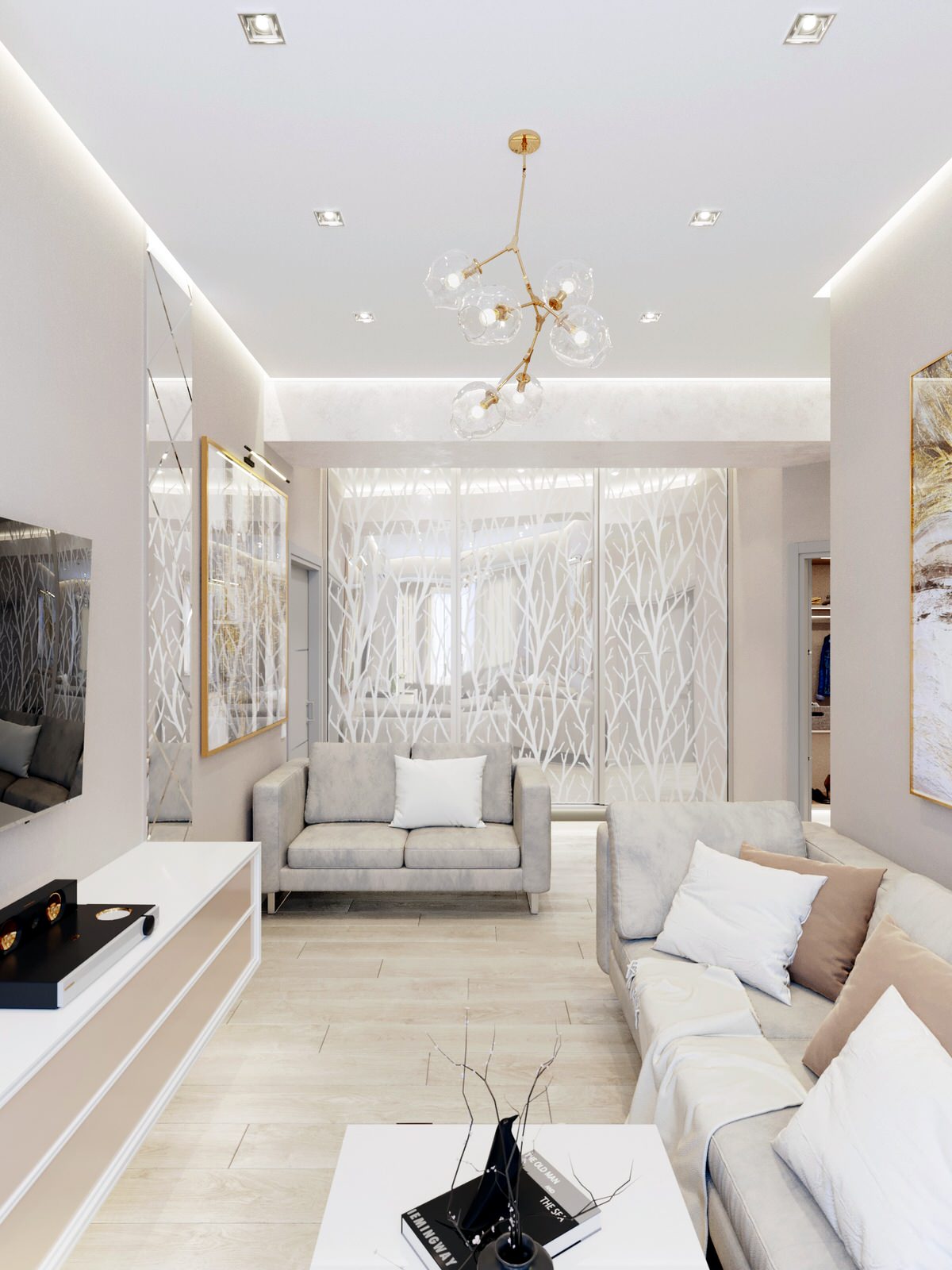 Дизайн-проект квартиры 87 м2