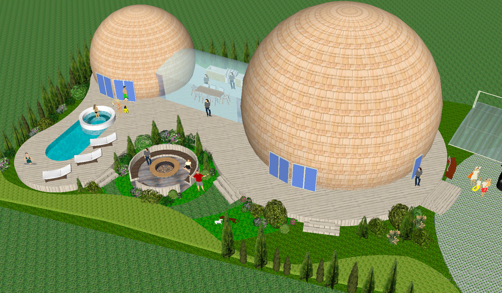 Купольное поместье в сердце леса